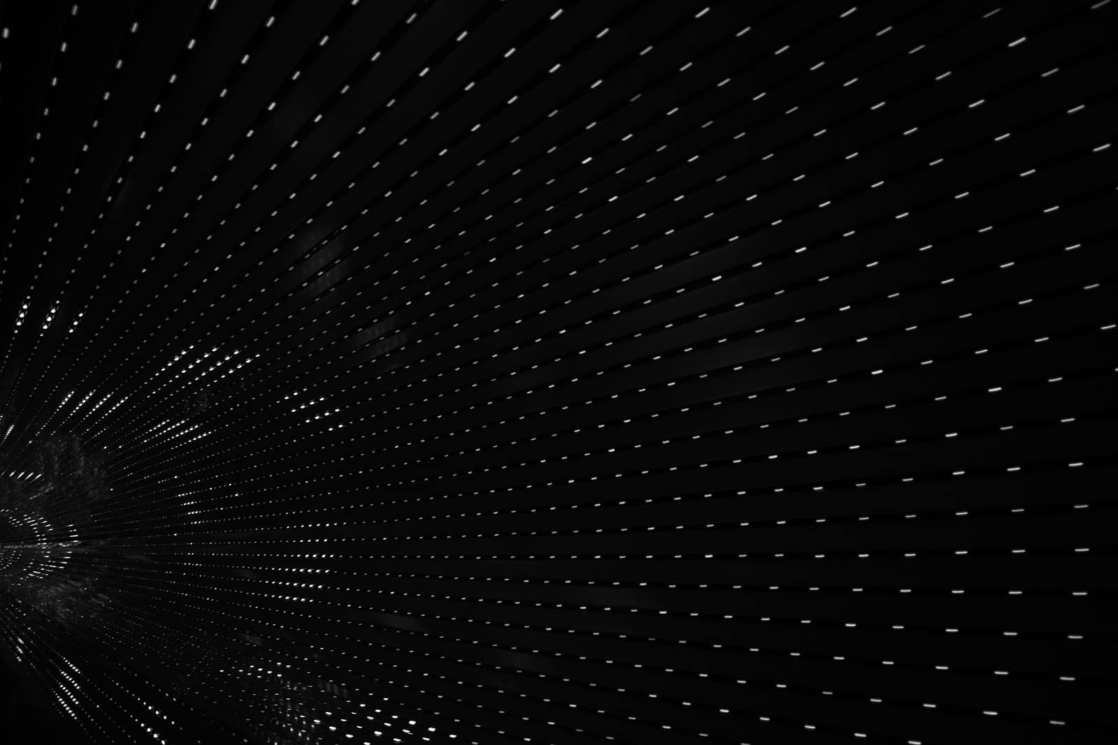 Abstract tunnel lights.