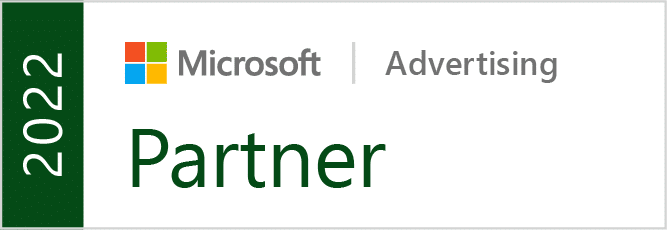microsoft ads partner 2022 badge