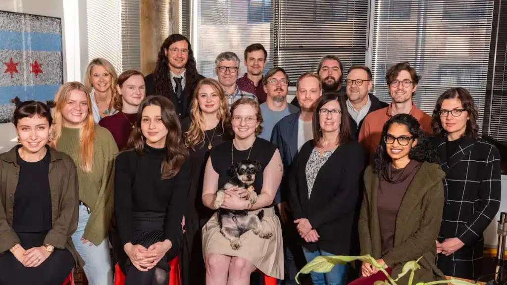 pilot team photo, taken November 2022.